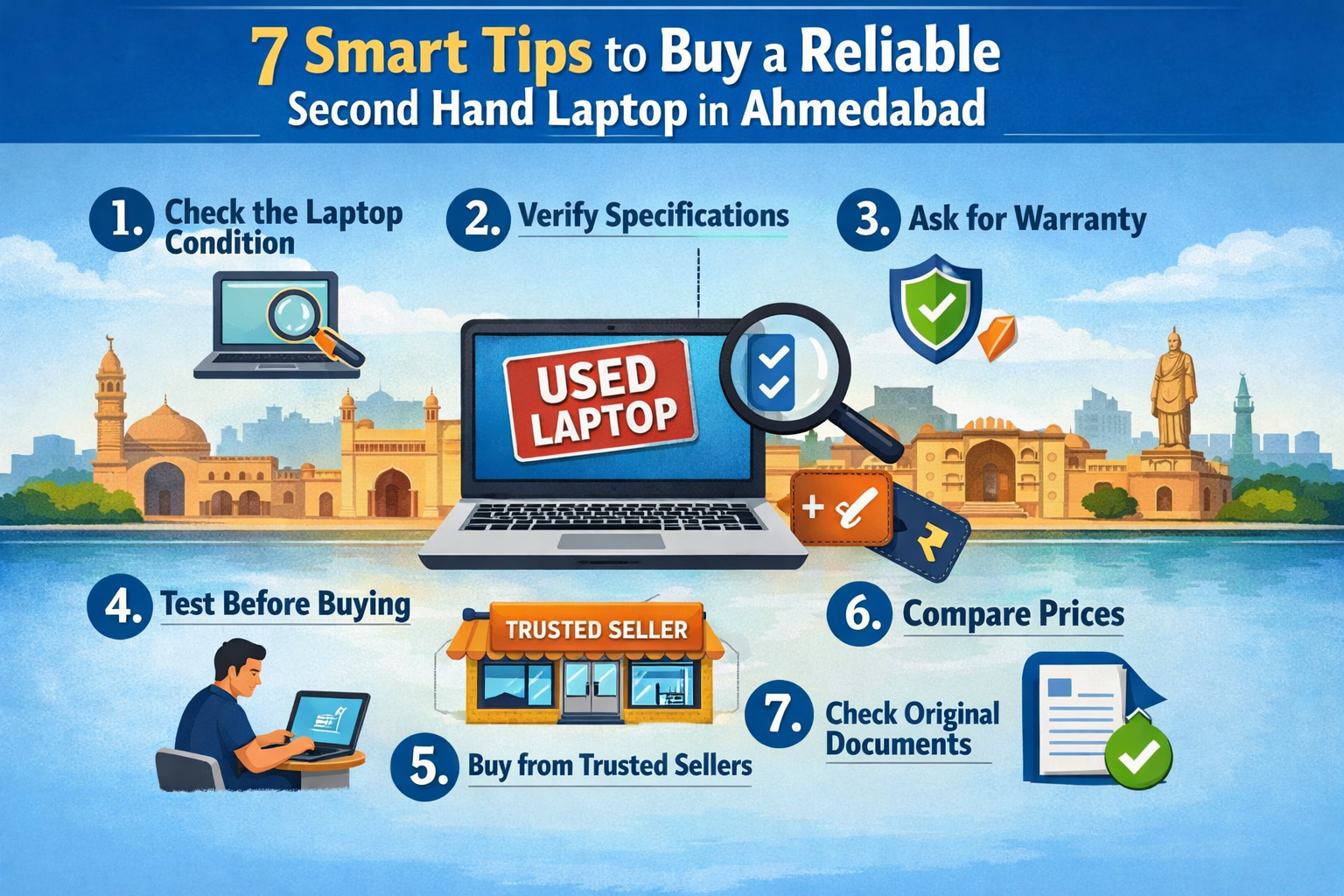 Second Hand Laptop in Ahmedabad