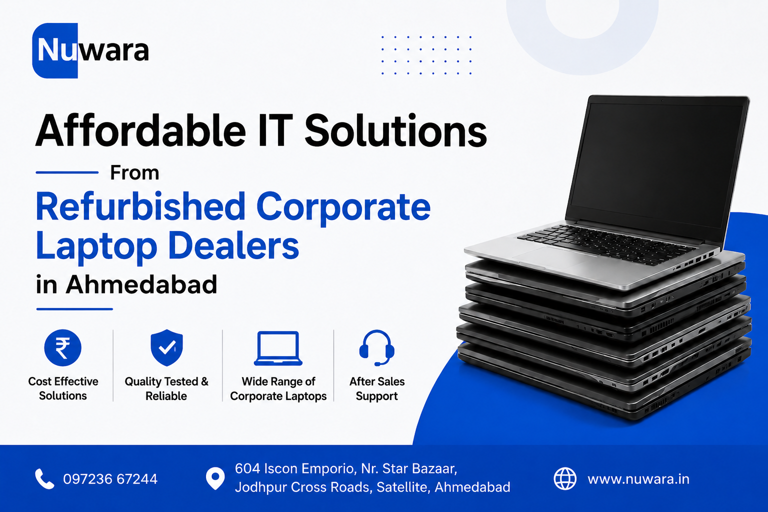 Refurbished Corporate Laptop Dealers in Ahmedabad